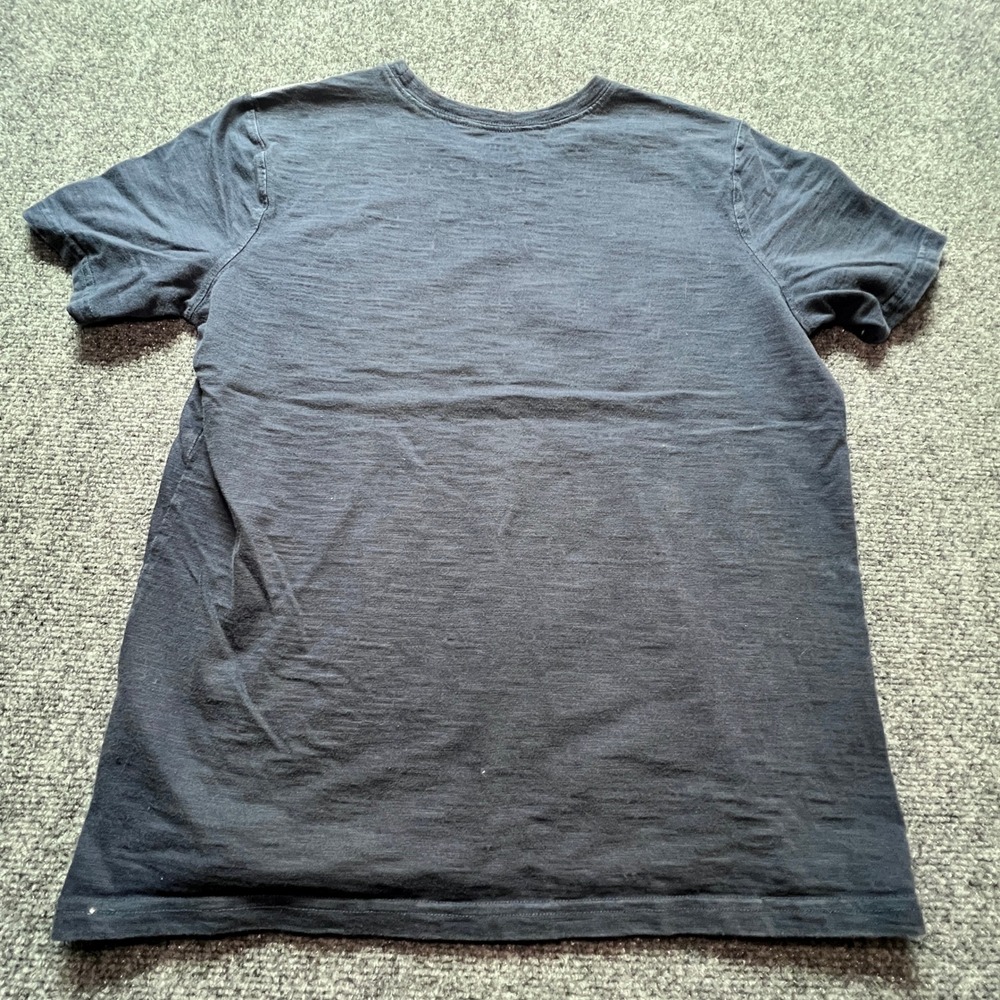 LL Bean Kids XL 18 Graphic Top Bundle Sweatshirt and T-Shirt Navy Blue Retro - Picture 10 of 16